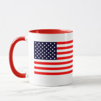 American Flag Mug