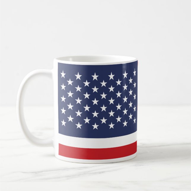 American Flag Mug (Left)