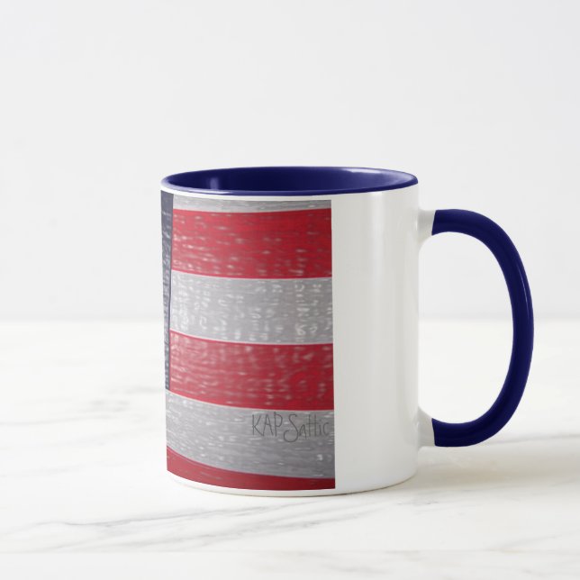 American Flag Mug (Right)