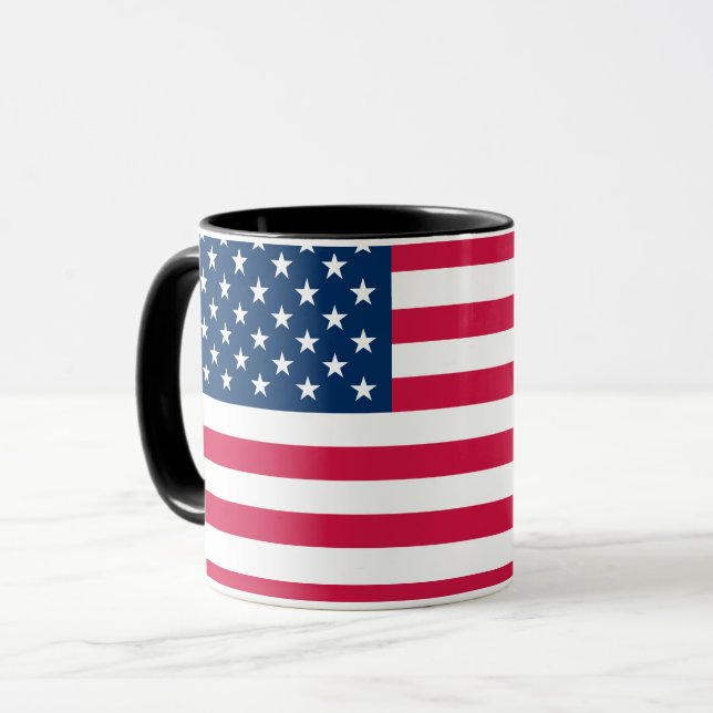 American Flag Mug (Front Left)