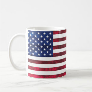 American Flag Mug