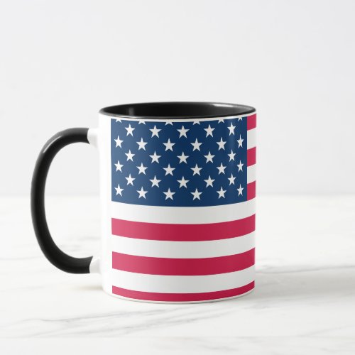 American Flag Mug