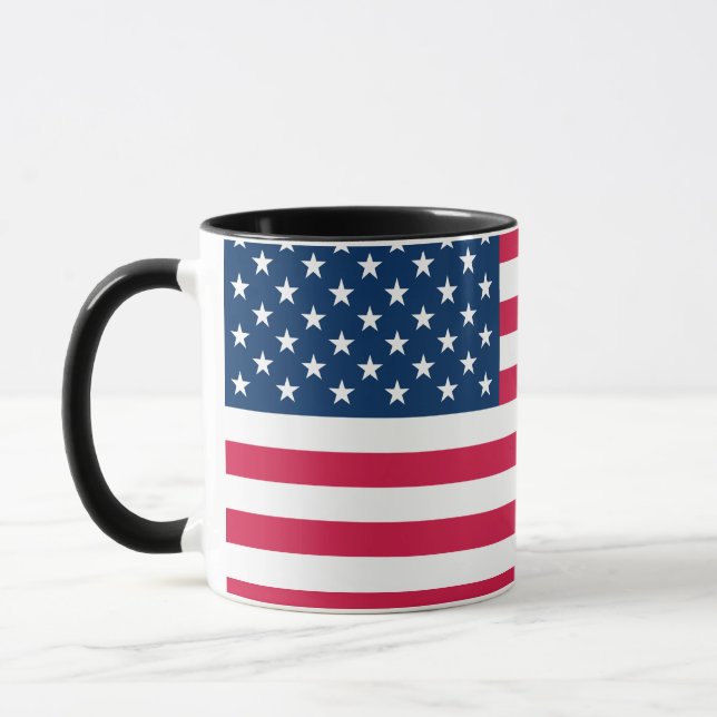 American Flag Mug (Left)