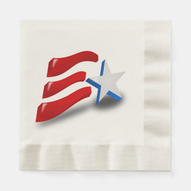 AMERICAN FLAG NAPKINS (Front)
