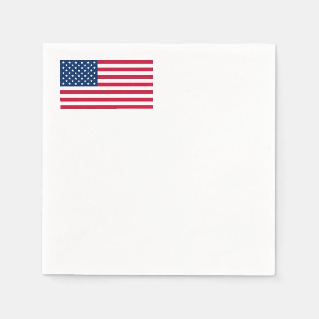 American Flag Napkins (Front)