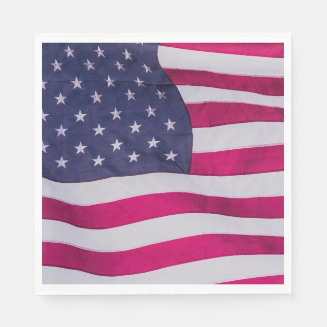 American Flag Napkins (Front)