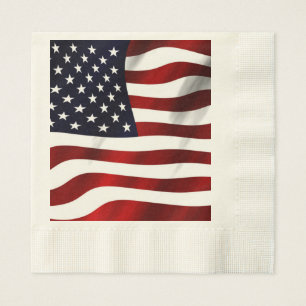 American Flag Napkins