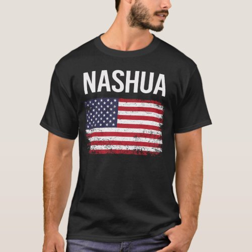 American Flag Nashua T_Shirt
