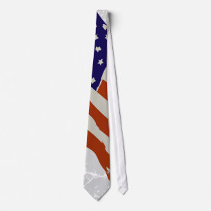 American Flag Neck Tie