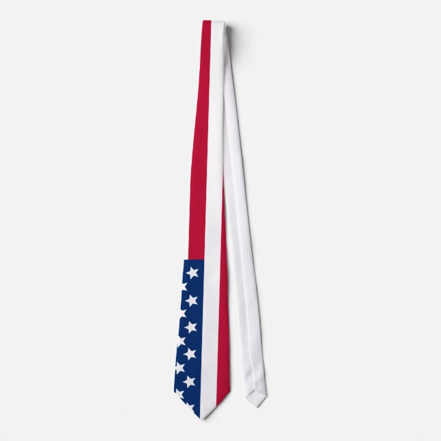 American Flag Neck Tie (Front)