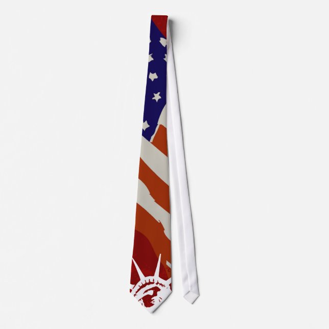 American Flag Neck Tie (Front)