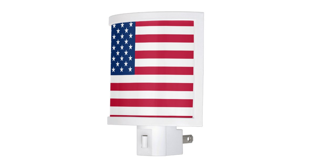 American Flag Night Light | Zazzle