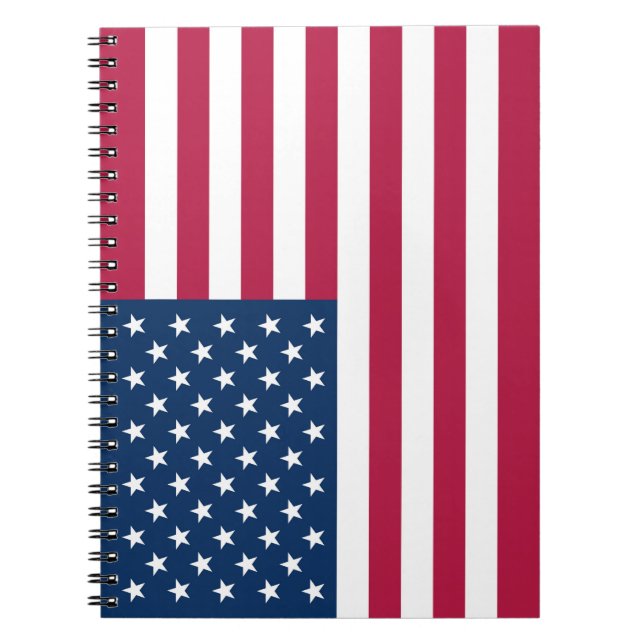 American flag notebook (Front)