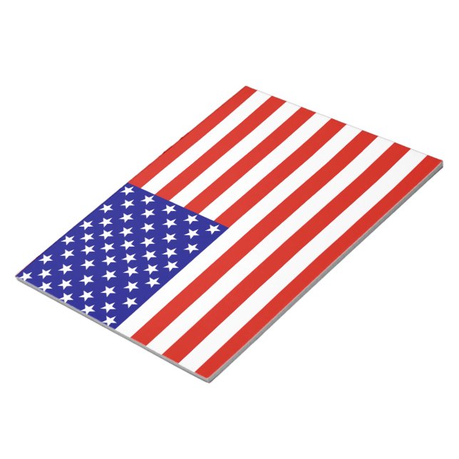 AMERICAN FLAG NOTEPAD (Angled)