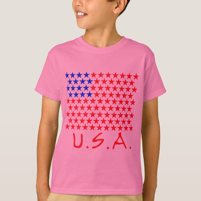 American Flag of Stars Products T-Shirt (Front)
