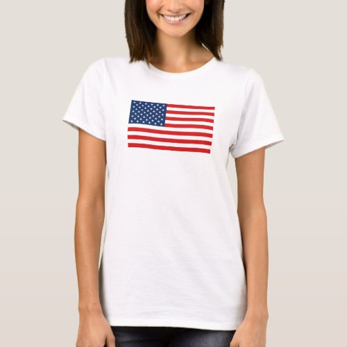 American Flag of United States T_Shirt