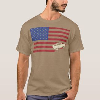 American Flag Offroad Patriotic OffRoad 44 Offroad T-Shirt