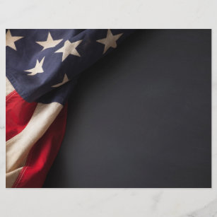 american flag and baseball background for memorial day sports banner or 4th  of July holiday. Stock Photo