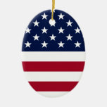 American Flag Ornament