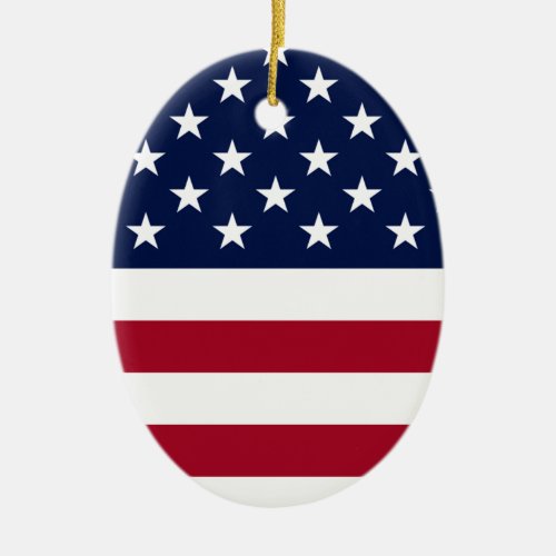 American Flag Ornament