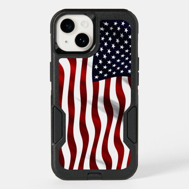 American Flag Otterbox iPhone Case (Back)