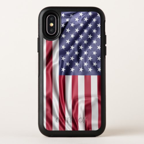 American Flag OtterBox Symmetry iPhone X Case