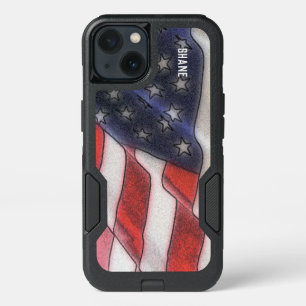 American Flag iPhone 13 Case