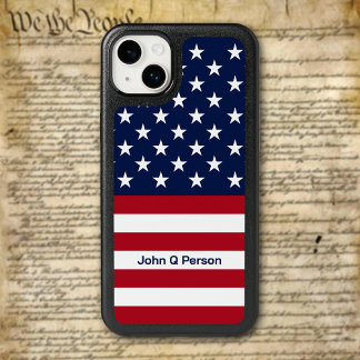 American Flag OtterBox iPhone 14 Plus Case