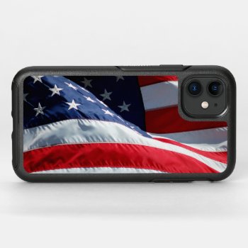 American Flag Otterbox Symmetry Iphone 11 Case by MarblesPictures at Zazzle