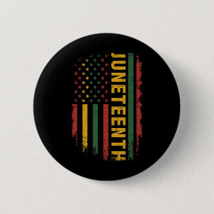American Flag Pan African Colors For Celebrating J Button