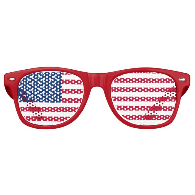 American Flag party shades (Front)