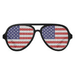 American Flag Party Shades Sunglasses at Zazzle