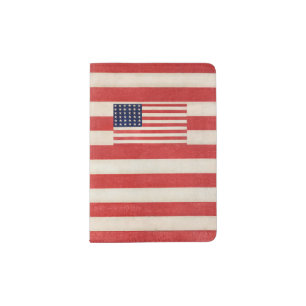 AMERICAN FLAG PASSPORT HOLDER