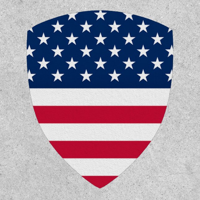 American Flag Patch Patriotic (Front)