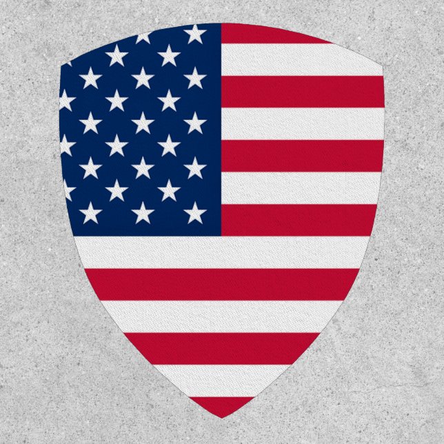 American Flag Patch Patriotic USA (Front)