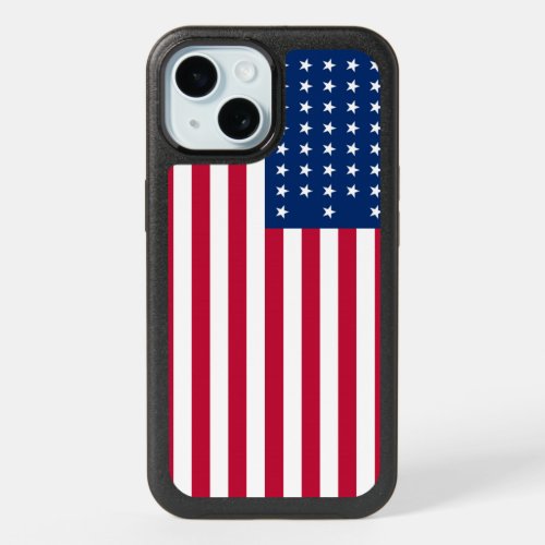 American Flag Patriotic Apple iPhone 15 Case