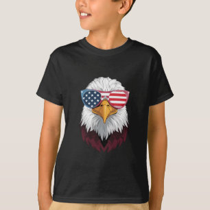 American Flag Patriotic Eagle 4th Of July T-Shirt