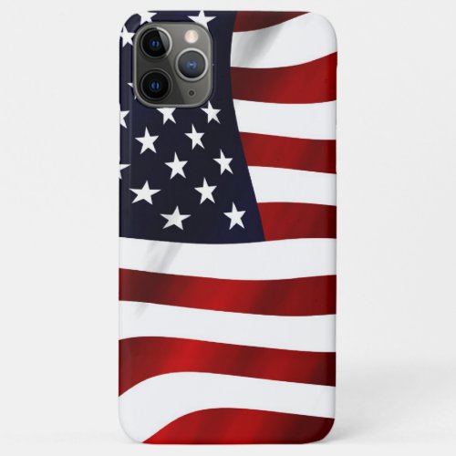 American Flag Patriotic Independence Day iPhone 11 Pro Max Case