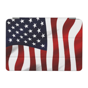 American Flag Patriotic Independence Day iPad Mini Cover