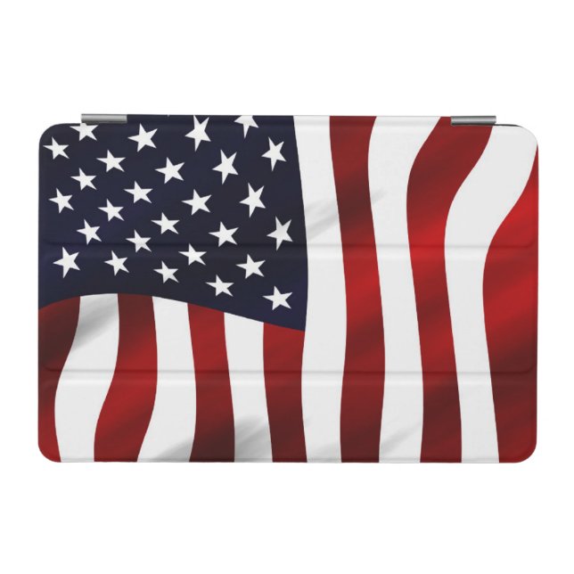 American Flag Patriotic Independence Day iPad Mini Cover (Horizontal)