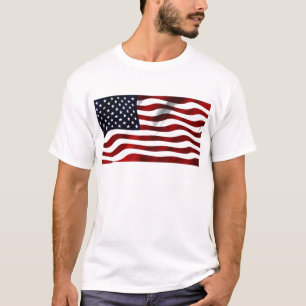 American Flag Patriotic Independence Day T-Shirt