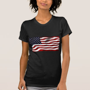 American Flag Patriotic Independence Day T-Shirt