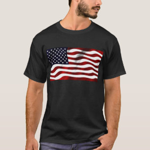 American Flag Patriotic Independence Day T-Shirt