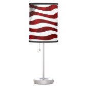 American Flag Patriotic Independence Day Table Lamp (Right)