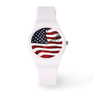 American Flag Patriotic Independence Day Watch