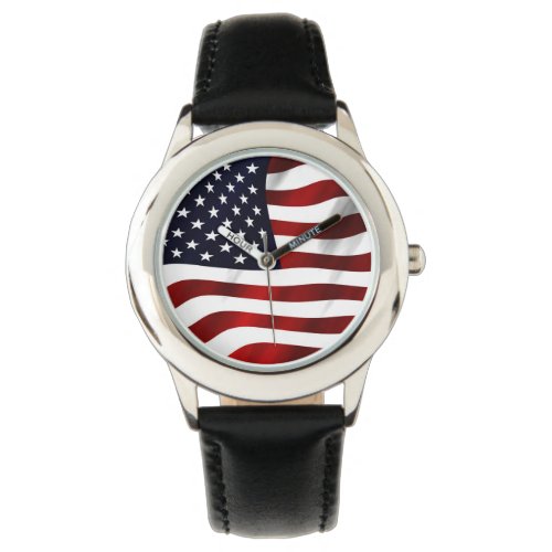 American Flag Patriotic Independence Day Watch