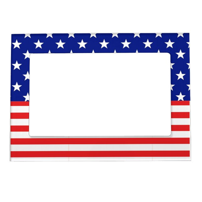 American Flag Patriotic Magnetic Frame (Front)