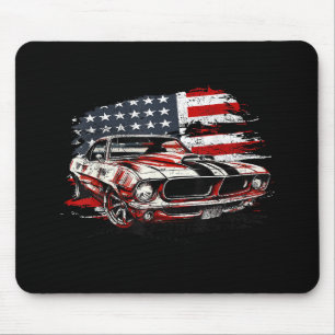 American Flag Patriotic Mouse Pad
