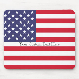 American Flag Patriotic Mouse Pad