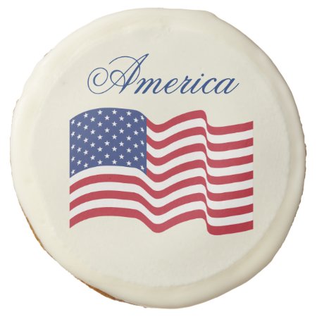 American Flag Patriotic Party Cookies Gift